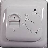 Dimmer with off switch and temperature sensor