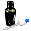 Pipetti 20 ml ruskealle lasipullolle