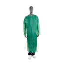 Krutex kertakäyttöinen suojatakki, epästeriili, vihreä, 130 cm, 25 kpl