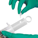 Kertakäyttöruisku katetriliitoksellla ja Luer-adapterilla, 100 ml