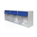 Säiliö ruiskuille ja muille tarvikkeille (3–9 säiliötä), leveys 600 mm