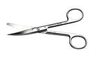 Kirurgiset sakset te/ty, Aesculap, suorat, 14.5 cm