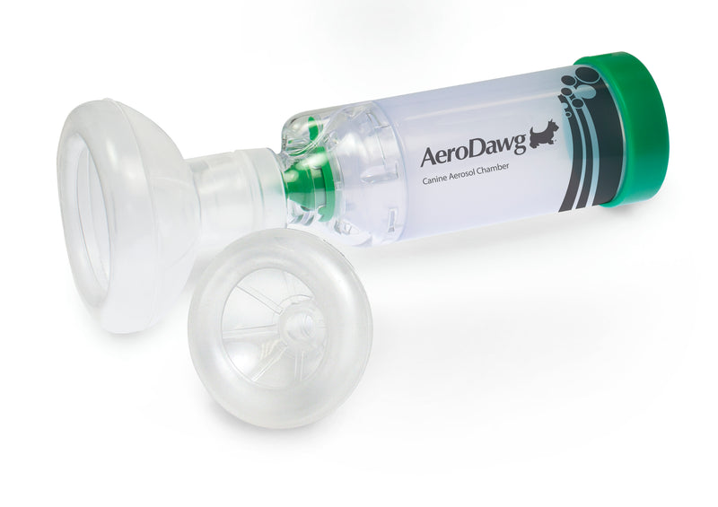 AeroDawg-inhalaatiolaite /+Flow-Vu, koirille (1-10 kg)
