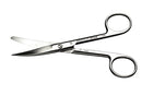 Kirurgiset sakset te/ty, Aesculap, käyrät, 14.5 cm