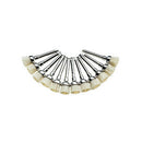 Pienet hampaiden kiillotusharjat, 12 kpl