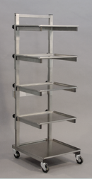 Vet Outlet liikuteltava laiteteline, 4 tasoa