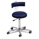 Pyörivä jakkara selkänojalla