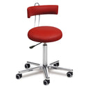 Pyörivä jakkara selkänojalla