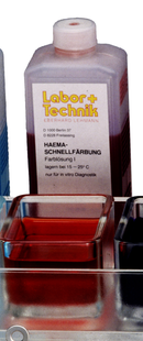 HAEMA Diff Quick väritysliuos 1, punainen